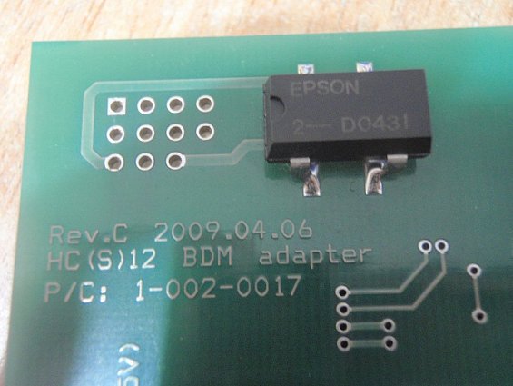 Адаптер программирования контроллеров 1-002-0017 hc(s)12/arm Bypass security BDM adapter