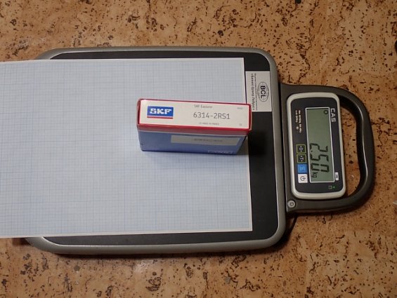 Подшипник SKF Explorer 6314-2RS1 21-MADE IN FRANCE