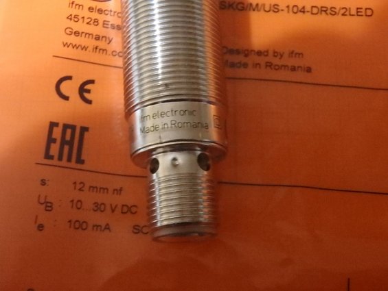 Датчик индуктивный ifm IGS209 IGkC012-ASkG/m/US-104-DRS/2LED inductive sensors ifm electronic gmbh