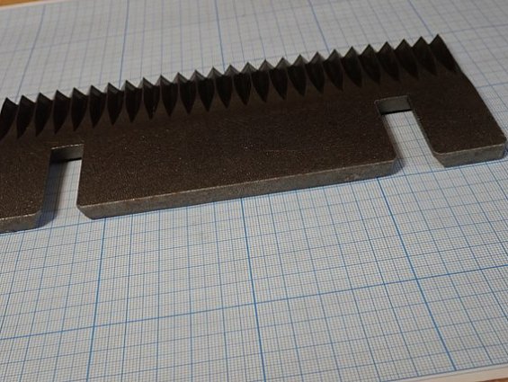 Нож барабанной свеклорезки Maguin DRUM BEET SLICER 2000-600-60 K.MAGUIN 25B 5328 200х89