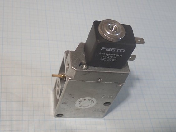 Электропневмораспределитель FESTO MFH-3-1/4-S-EX 535901 MSFG-24/42-50/60-0D 34411 24VDC 4.5W 42VAC