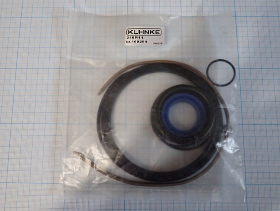 Набор уплотнений пневмоцилиндра kuhnke 109284 216R11 Ф100mm standard Seal kit fur 2161a0450