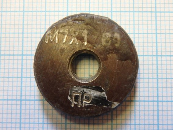 Калибр-кольцо для метрической резьбы М7х1 6g ПР
