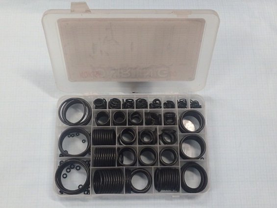 Набор уплотнительных колец из резины 8C 32/419 NBR70 32размера 419шт O-RING ASSORTMENT