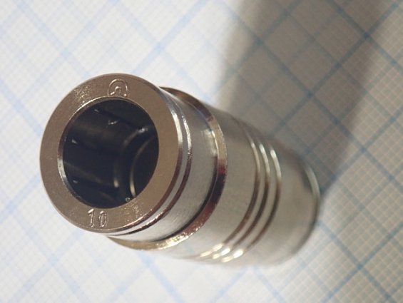 Фитинг цанга прямой CAMOZZI S6580-10