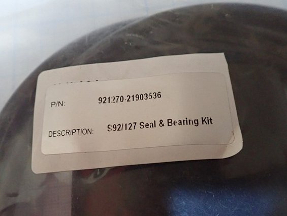 Ремкомплект пневмопривода Bray 921270-21903536 S92/127 Seal & bearing kit