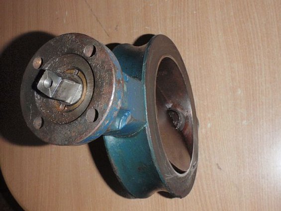 Затвор бывший в употреблении ПРУ-9 DN150 Ду150 Ру6 +150С