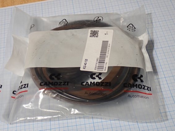 Ремкомплект CAMOZZI K02-40-125 60ah742-0460 набор уплотнений с манжетами поршня серия-40 D=125мм