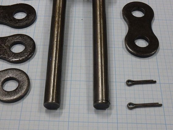 Звено трехрядной цепи CAN-AM 32B-3CCL соединительное connecting links BS DIN8187