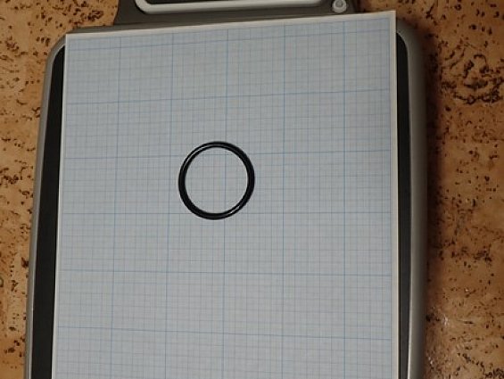 Кольцо O-ring 67.0-5.33 67-533 OD67*5.33MM 67х5.33mm 70NBR din3771 резиновое уплотнительное