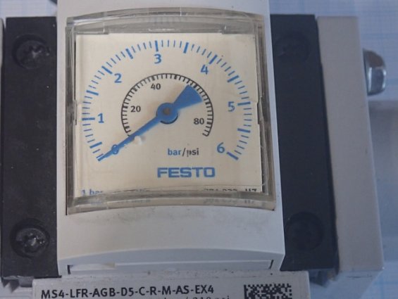 Фильтр-регулятор давления воздуха FESTO MS4-LFR-AGB-D5-C-R-M-AS-EX4 588860 4bar 14bar