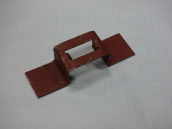Скоба кабельная К1157 стальная покрашена грунтом