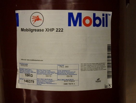 Смазка Mobil Mobilgrease XHP-222 146379 ведро-18KG