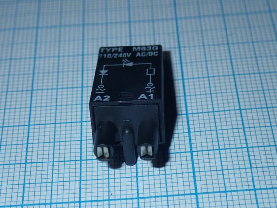Модуль сигнализации M63G 110/240V AC/DC БЫВШИЙ В УПОТРЕБЛЕНИИ технически исправен