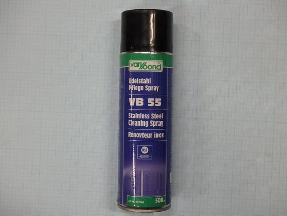 Спрей для нержавеющей стали ITW Varybond VB55 500ml 500мл 155171VAR Годен до 09.2017г пена для ухода