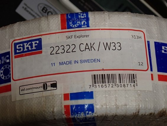Подшипник SKF Explorer 22322 CAK/W33 11-MADE IN SWEDEN