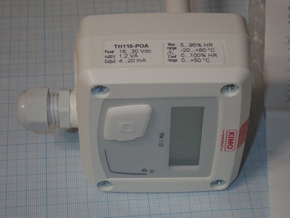 Датчик KIMO TH110-POA температуры и влажности с блоком управления