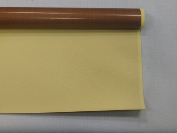 Лента тефлоновая PTFE с липким слоем односторонняя толщина 0,18мм ширина 1000мм