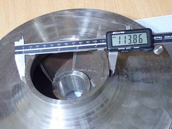 Колесо рабочее IH100-65-315B насоса камерного фильтр-пресса XAZG200/1500