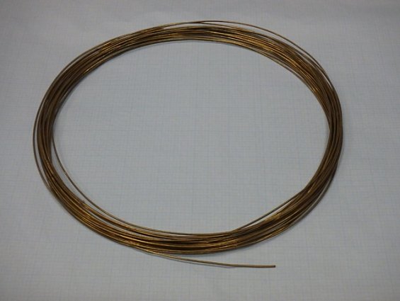 Проволока латунная латунь Л63 прв кр 2.0мм диаметр Ф2мм ГОСТ15527-2004