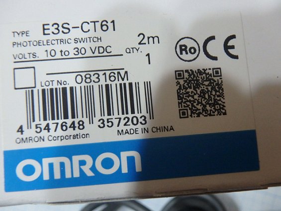 Датчик фотоэлектрический Omron E3S-CT61 E3S-CT61-D&E3S-CT61-L 2m 10-30VDC