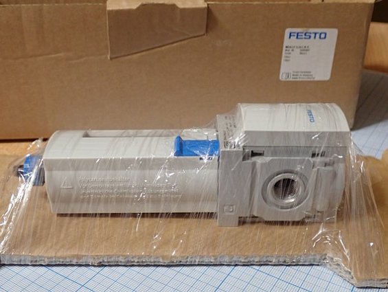 Фильтр FESTO MS4-LF-1/4-С-R-V 529397 M643 p1max:12bar/180psi tmax:+60C/+140F