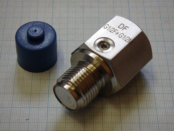 Мембранный разделитель diaphragm seal DF-tm-UJ-G1/2(вну)-G1/2(вне) G1/2FхG1/2M -45С+260С