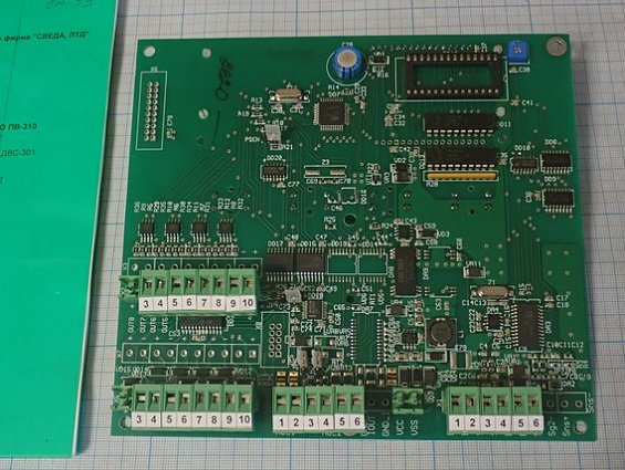 Плата процессора весового СВЕДА ПВ-310 СВ.310.02.23 для дозаторов сыпучих материалов