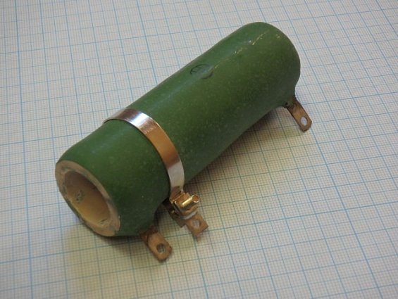 Резистор постоянный проволочный ПЭВР-50 100Ом 10% нагрузочный с возможностью регулирования