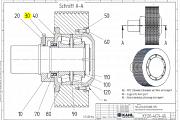 Болт с шестигранной головкой KAHL K6056-0002 0030 SECHSKANTSCHRAUBE M. ANSATZSP. пресса гранулятора
