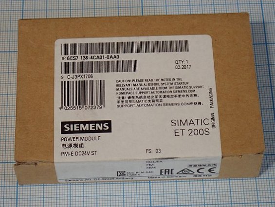 Модуль SIEMENS 6es7 138-4CA01-0AA0