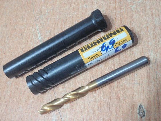 Сверло GUHRING S-RATIOBOHRER Ф6.9 1243-6.9 wn54 r-rti 0015374054 4031093299299 Gesamtlange