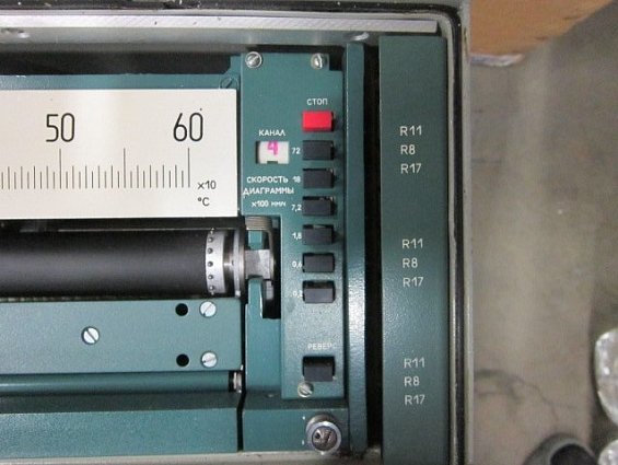 Прибор вторичный самописец регистратор А682-002-05 0-600гр.С ХК(L) ГОСТ 7164-78 220V 50Hz 30VA