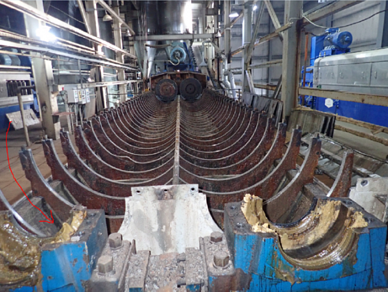 Фильтрующее сито Putsch STORD-3200/107116/Pos.21 пресса BABBINI PB32FS из нержавеющей стали Duplex