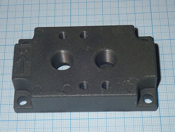 Монтажная плита для пневмораспределителей NAMUR 4015AB14 80х45mm