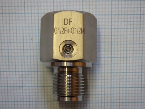 Мембранный разделитель diaphragm seal DF-tm-UJ-G1/2(вну)-G1/2(вне) G1/2FхG1/2M -45С+260С
