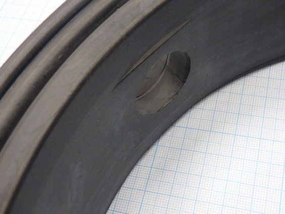 Седло манжета SIGEVAL Гранвэл dn250 Ду250 Ф250 СТАРЫЙ ДИЗАЙН резиновое уплотнение epdm