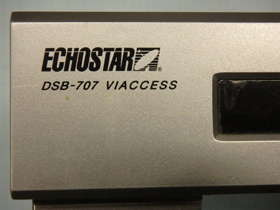 Ресивер цифровой спутниковый ECHOSTAR DSB-707 VIACCESS с пультом дистанц. управления БУ