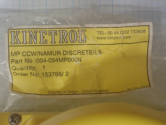 Позиционер KINETROL 004-054MP000N KF-394-5/03 Discrete MP Positioner Counter Clockwise with Limit