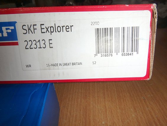 Подшипник 22313e skf Explorer 15-made in great britain