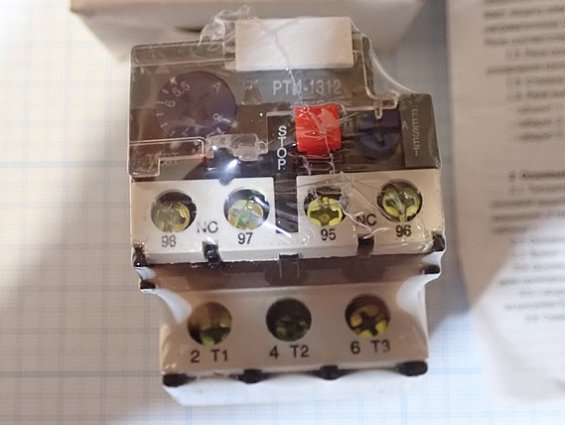 Реле электротепловое iek РТИ1312 5.5-8.0А DRT10-D055-0008