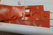 Электрический нагревательный пояс для бочки 200L 220VAC 3000W 1740х250ММ +30С...+150С с микропроцесс