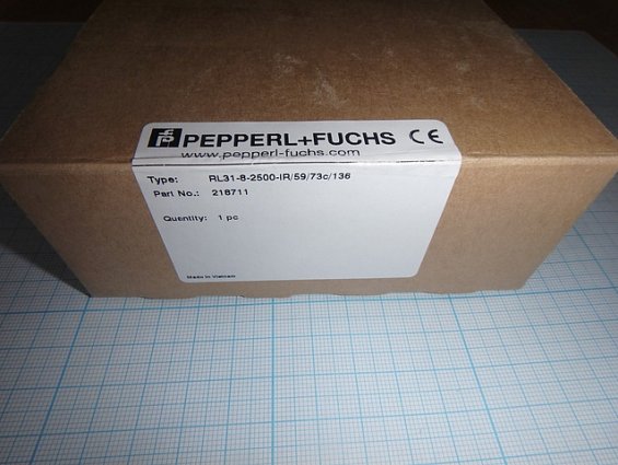 Датчик оптический pepperl+fuchs RL31-8-2500-IR/59/73с/136 218711 Ub=10-30VDC Class-2 I=100mA