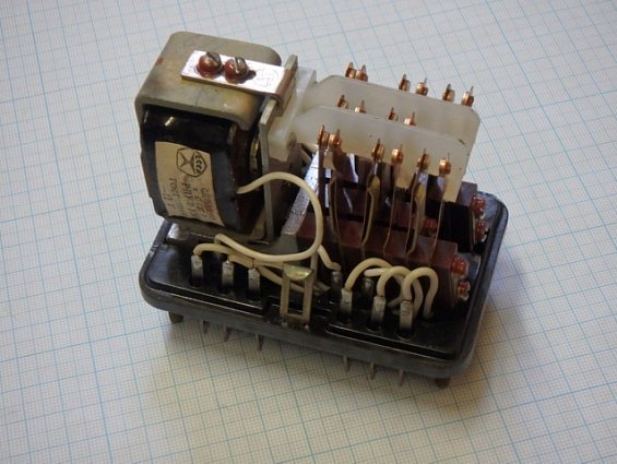 Реле промежуточное РПУ-2 51620 У3Б IP40 -12В 6/2 6НО 2НЗ шесть нормально открытых разомкнутых контак