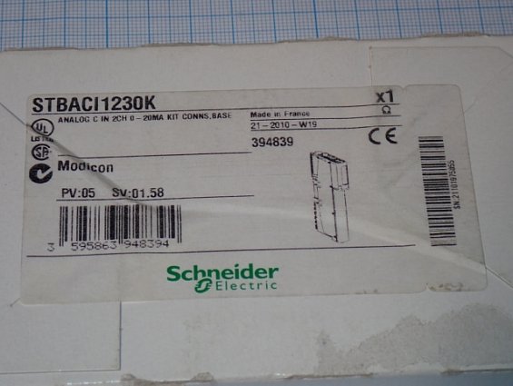 Модуль Schneider Electric STBACI1230K 394839 Made in France