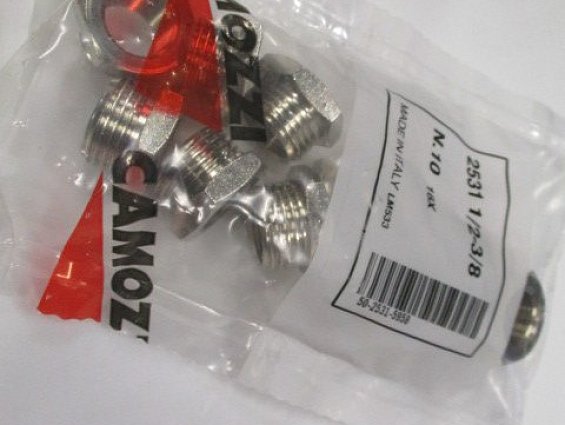 Футорка camozzi 2531-1/2-3/8 G1-1/2 G2-3/8 50-2531-5958 made in italy