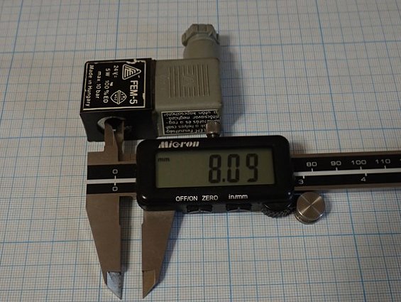 Катушка электромагнитная соленоид FEM-5 24V= 5W 100%ED made in Hungary