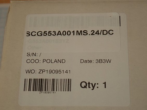 Пневмораспределитель ASCO G553A001MS в сборе с катушкой ASCO SCG553A001MS 24VDC