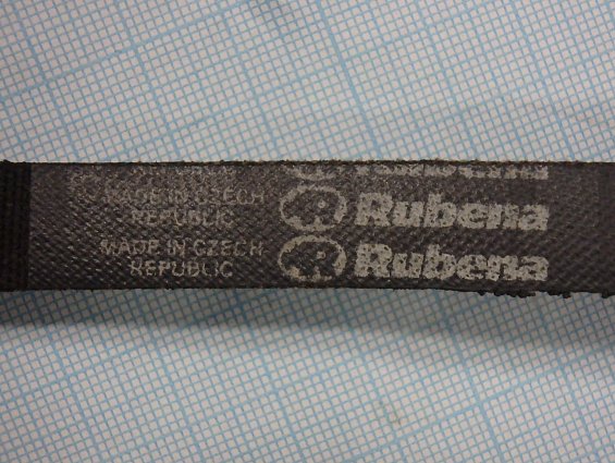 Ремень клиновой A 3480 Lw 13х3450 Li A 136 EL L=L Rubena ЧЕХИЯ