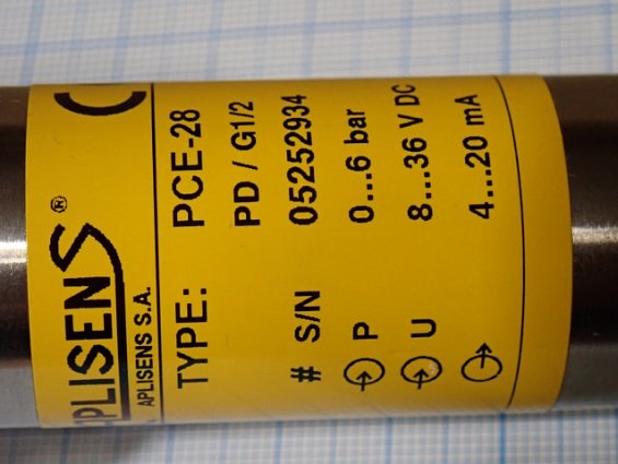 Преобразователь давления APLISENS PCE-28 PC-28/PD/G1/2 0...6bar 4...20mA 8...36VDC